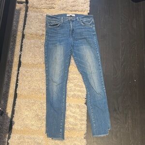 Classic Blue Jeans with fun edge